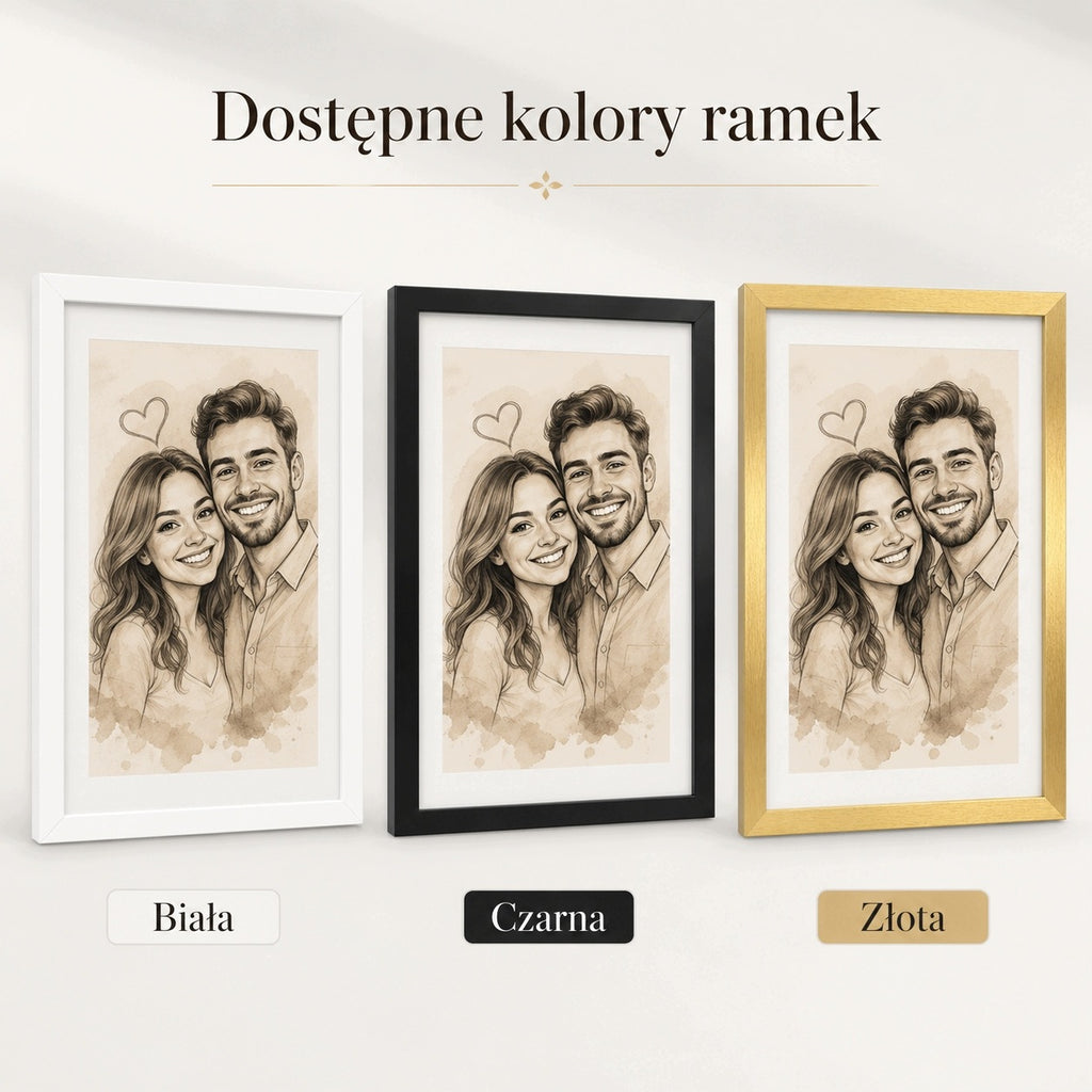 Gwiazda wieczoru - karykatura ze zdjęcia na urodziny